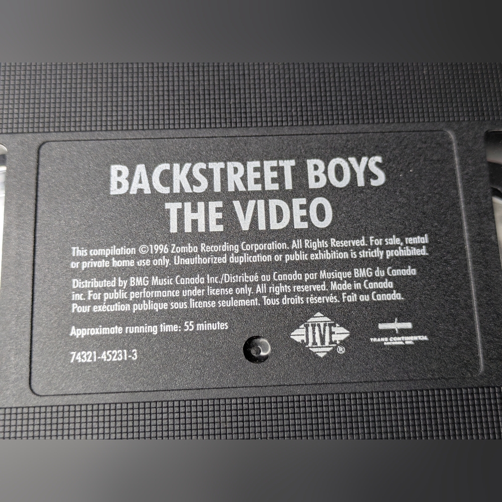 Backstreet Boys - The Video (1996) VHS Tape - Picture 6 of 7